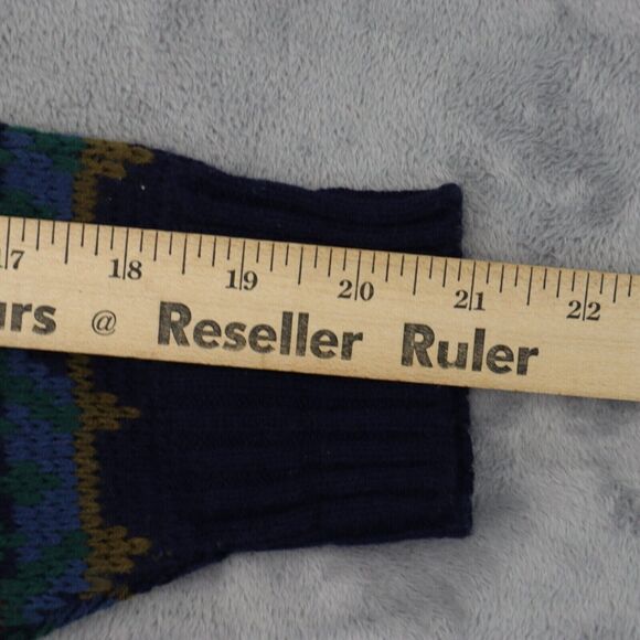 Trend Basics Sweaters Mens L Multicolor Geometric Long Sleeve Crew Neck Pullover - Picture 5 of 16